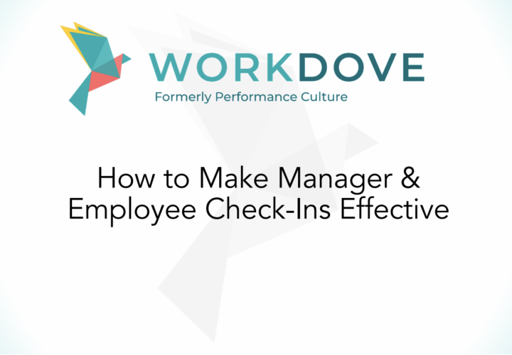 How to Make Manager & Employee Check-Ins Effective